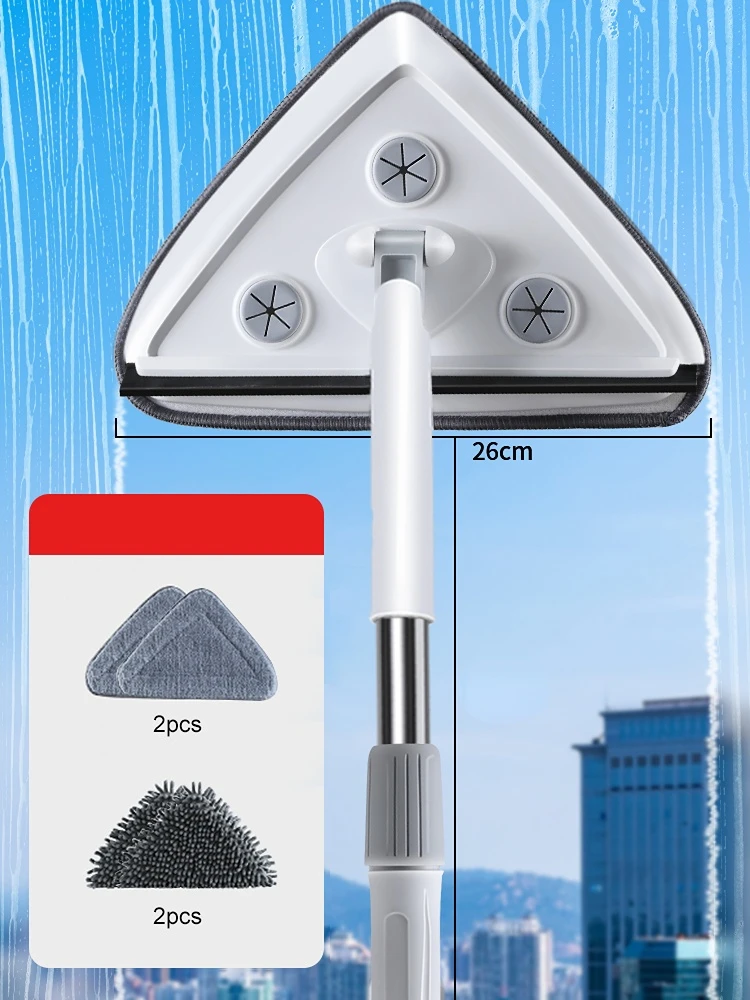 

Телескопический стеклоочиститель из нержавеющей стали