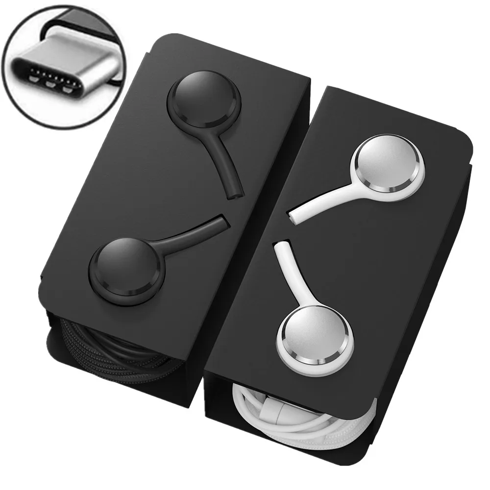 

5/10pcs USB C Earphones Type C In-ear With Mic Headset Earphone For Samsung S21 S20 S22 S23 Note 20 Ultra S20+ Android phone