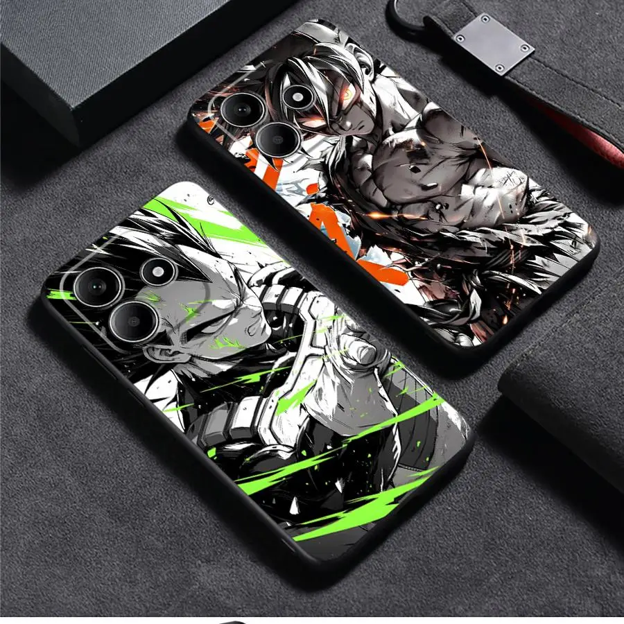 Фото Чехол для Xiaomi Redmi Note 11s 12s 10 13 Pro Plus 7 8 10S 9S 11 14 9 12 Pro, чехол для телефона, аниме D-ragon Balls №1