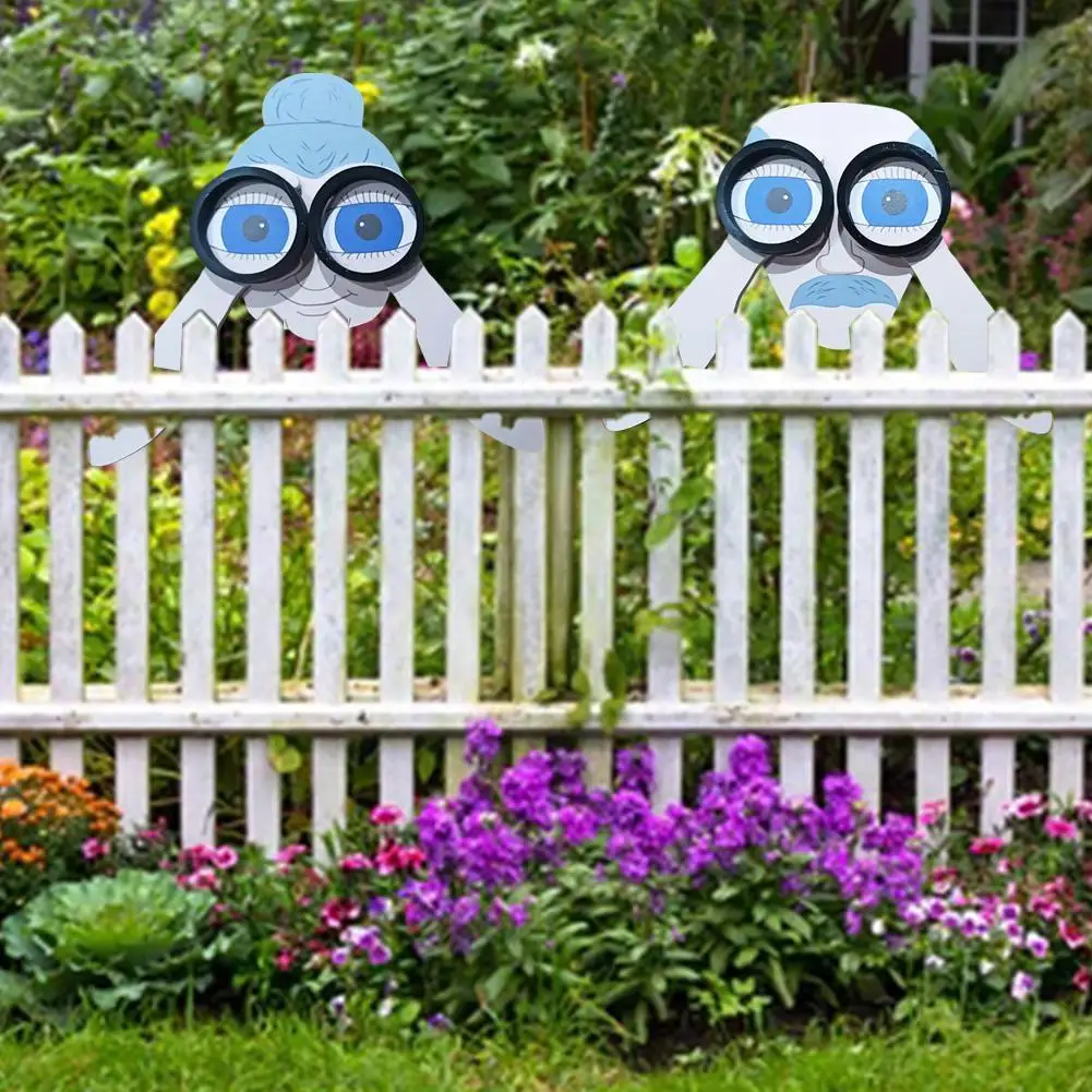 

Fence Decoration Nosy Old Man And Lady Garden Yard Nosy Outdoor Art Neighbor Fence Decoration Couple Sign Funny Garden Orna D7h2