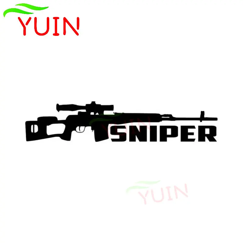 Автомобильная наклейка YUIN для стайлинга автомобилей модная ПВХ снайпера
