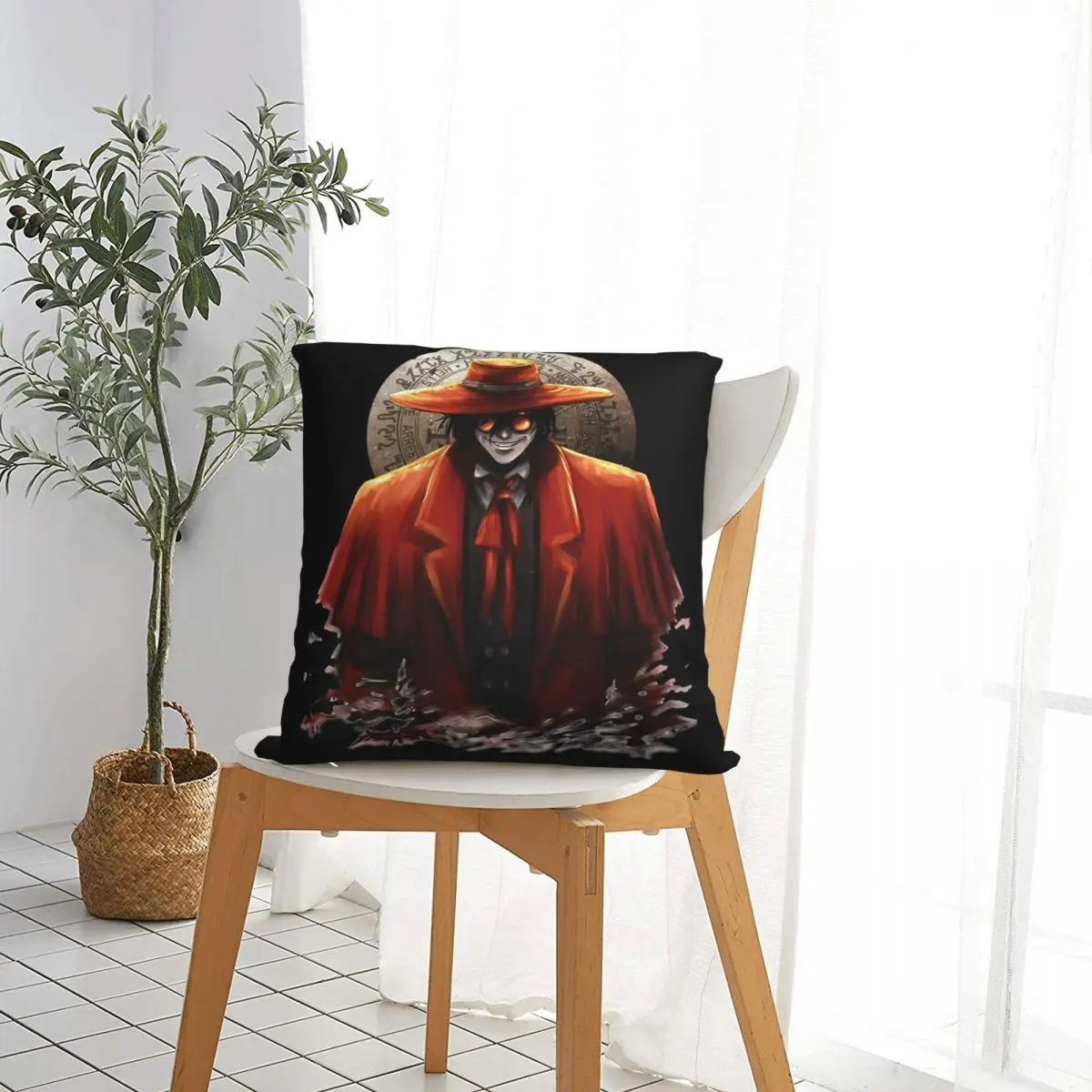 Крутая Подушка Чехол Hellsing Виктория серас действие манга рюкзак Cojines DIY печать Kawaii