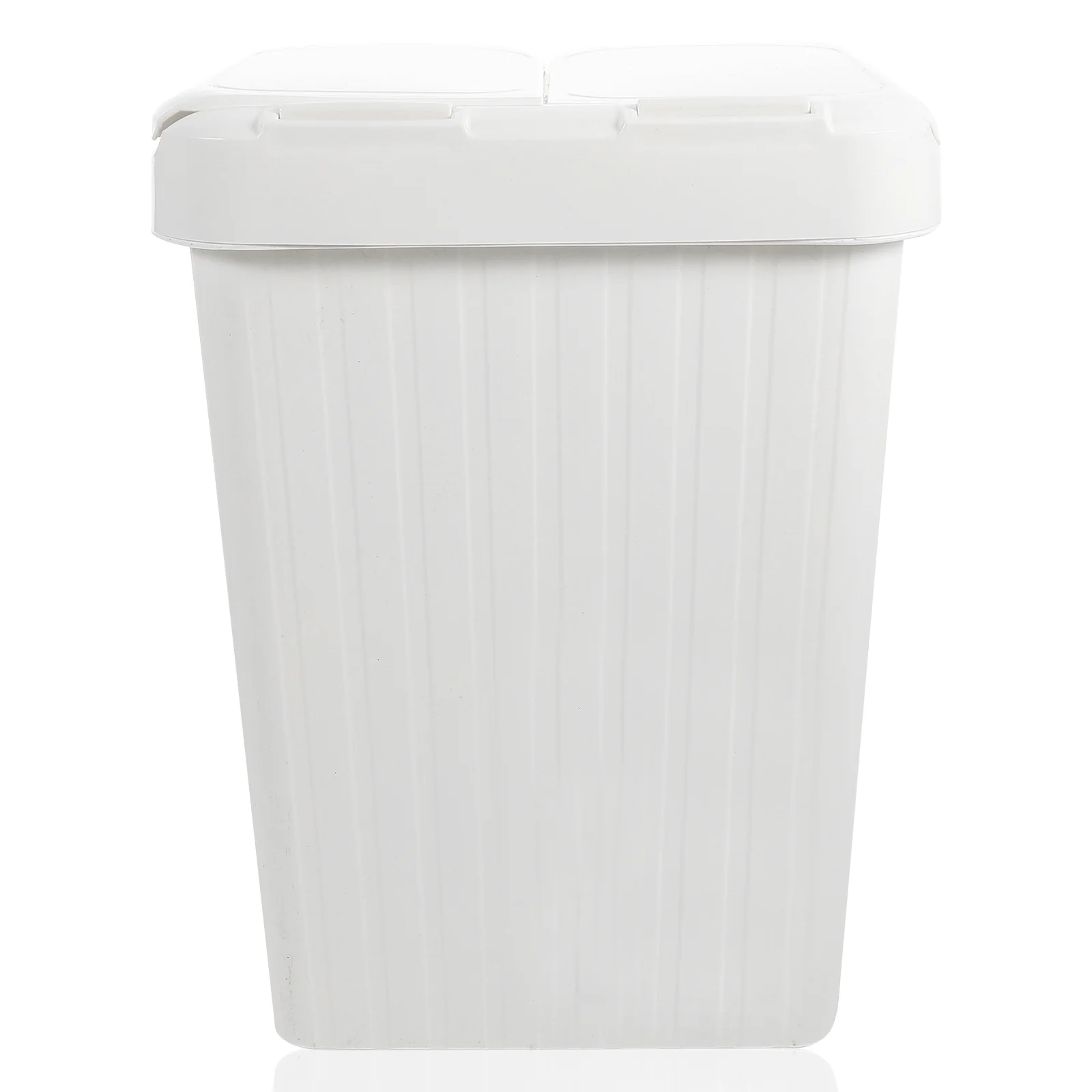 

Can Trash Kitchen Bin Garbage Waste Container Compost Bathroom Dual Paper Lidrecycling Countertop Basket Bins Office Double