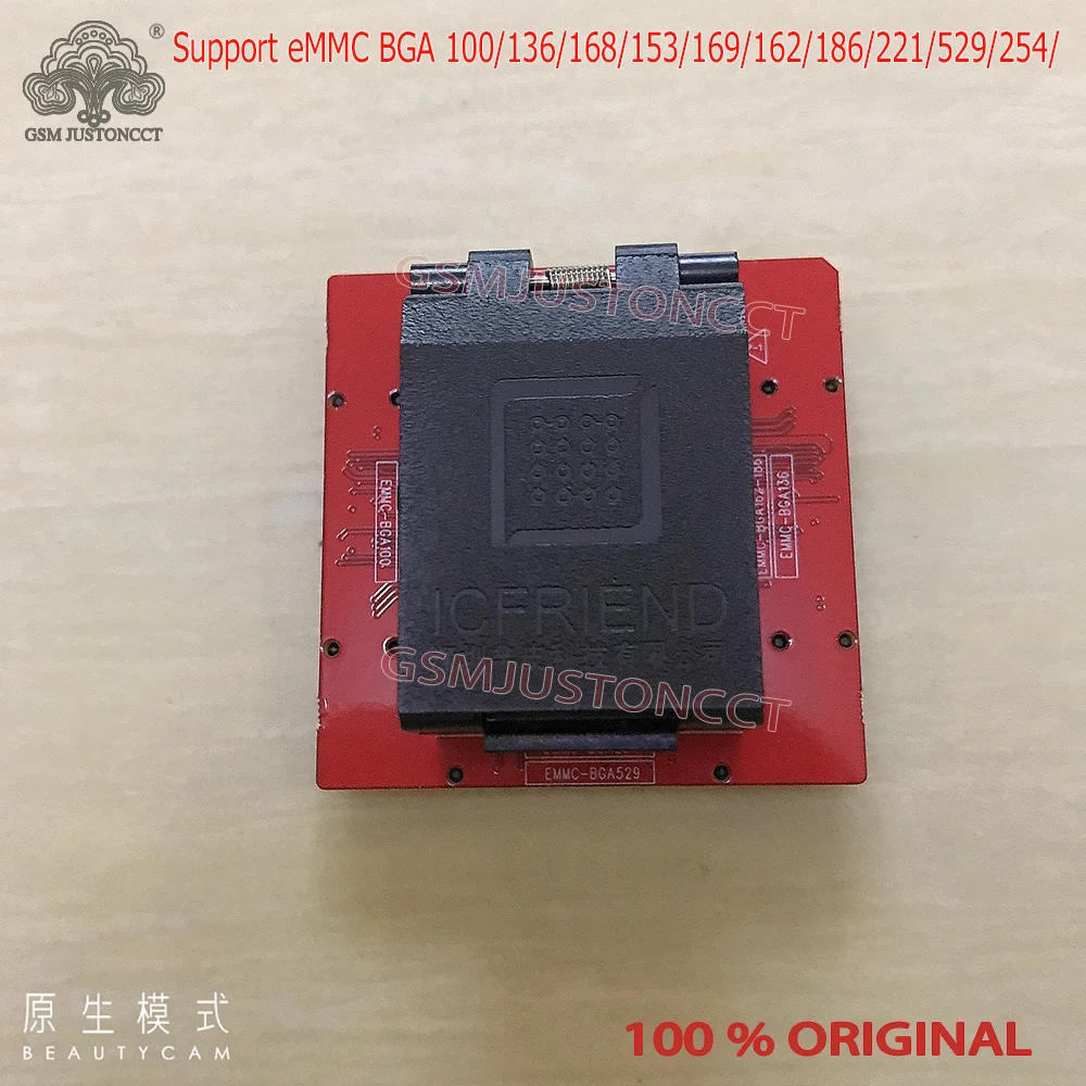 Простая версия ICFriend высокоскоростная фотография Φ X E MATE BOX EMATE EMMC BGA 13 в 1 для 100 168 153