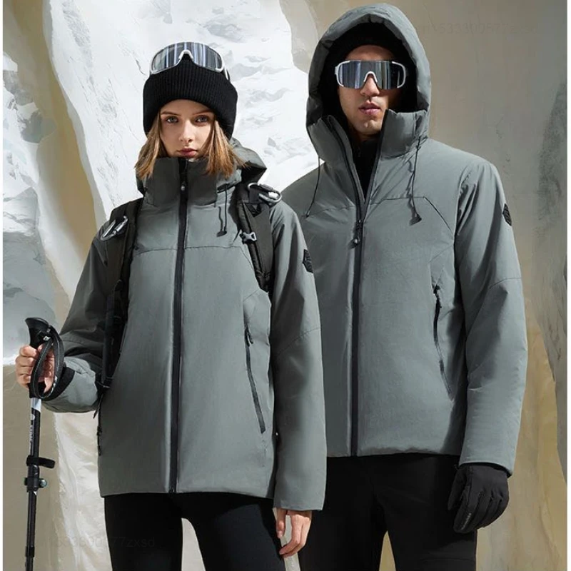 2024 морозостойкая теплая куртка Supield мужская зимняя плюс толстая