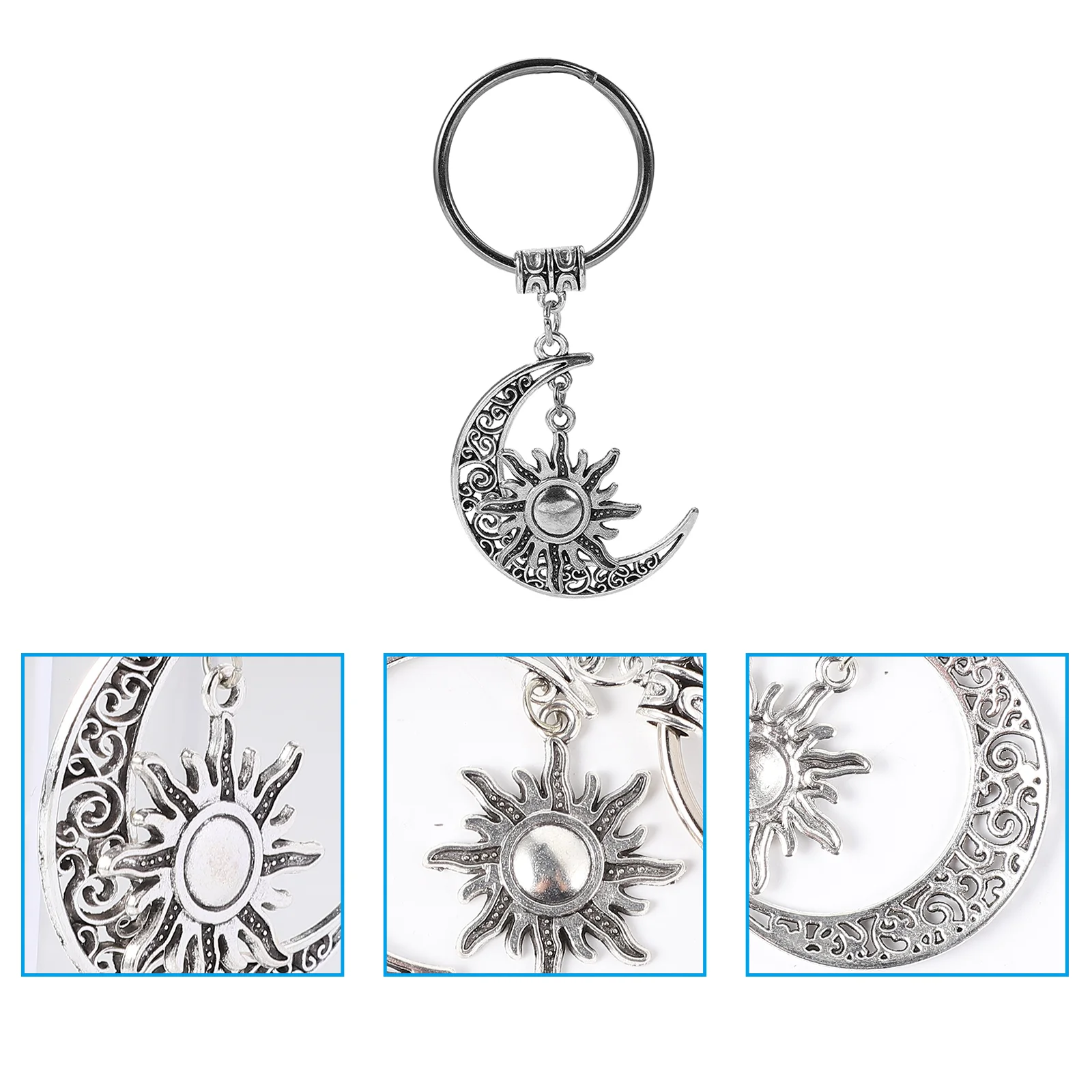 2 шт. брелок для ключей рождественский винтажный подвеска женские брелоки с луной
