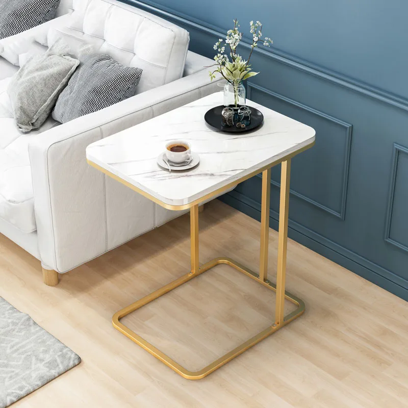 

Gold Side Nordic Coffee Tables Living Room Luxury Modern Coffee Table Writing Multifunction Couchtische Home Furniture