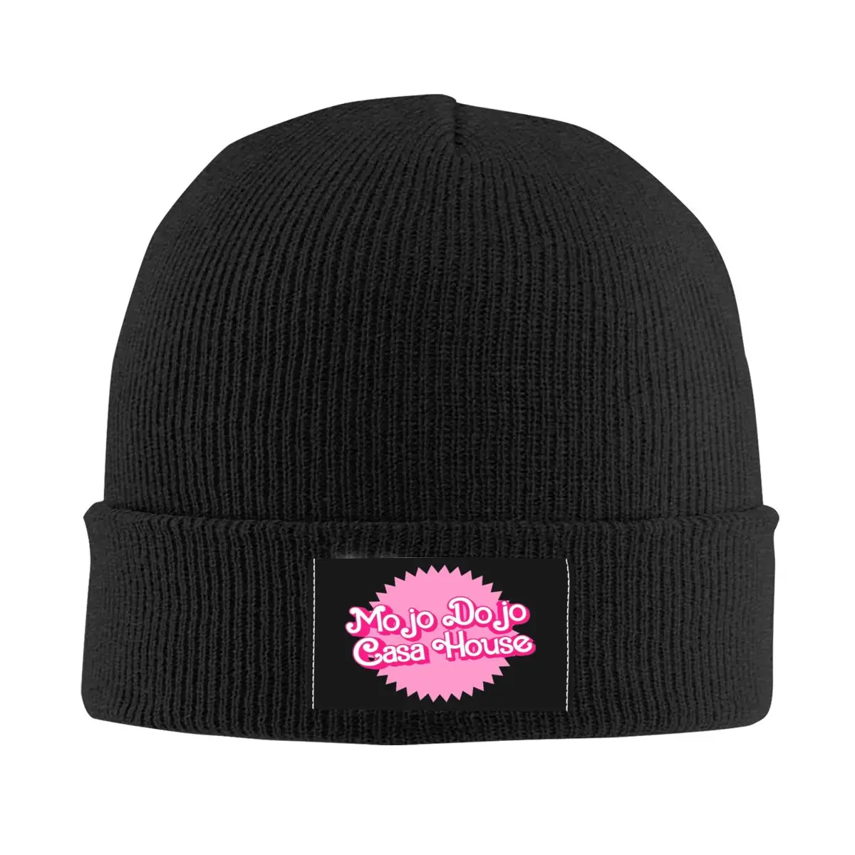 

Вязаная шапка с черепом Mojo Dojo Casa House Slouchy Beanie для женщин и мужчин, теплые вязаные шапочки, облегающая шапка