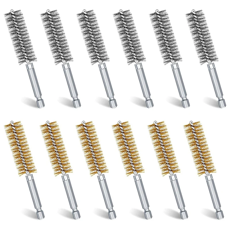 

Hole Brush Cleaning Brush Set Steel Wire Hole Brush Set Stainless Steel Cleaning Brush For Electric Impact Drill