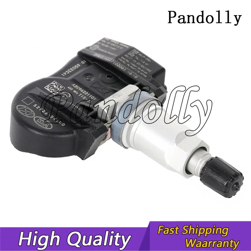 Фото 52933-D4100 52933D4100 Датчик давления в шинах TPMS для Hyundai Elantra, Santa Fe, KIA Niro, Optima, Sportage 2017-2023, 433 МГц №4