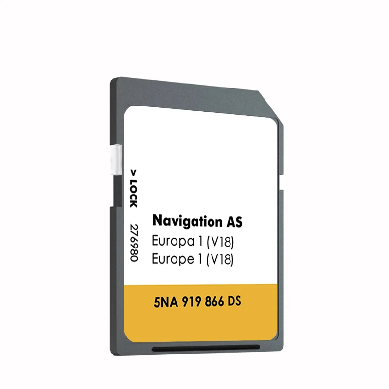 

Navigation SD Card AS V18 Maps 32GB Europe Sat Nav Free Shipping Naving GPS MIB2 Full Capacity Car Software Version For VW