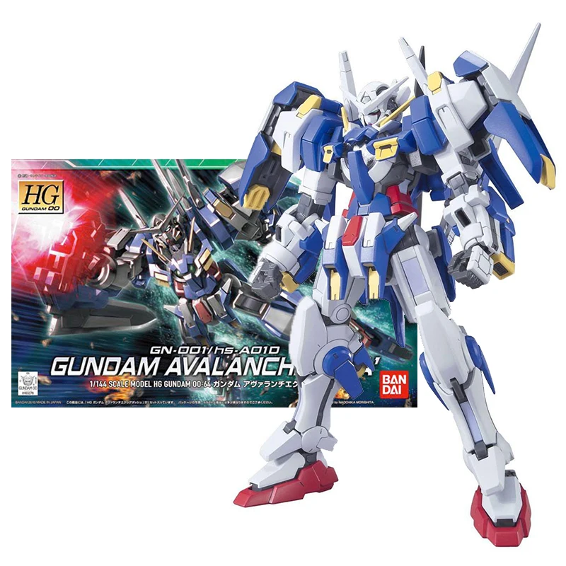 Anime Figure Hg 1/44 Avalanche Exia Collection Gunpla Anime Action Figure Toys For Children