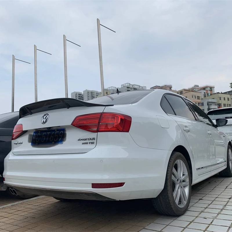 Спойлер R Style для Volkswagen VW Jetta Mk5 2013-2018 ФАП/углеродное волокно Автомобильный задний