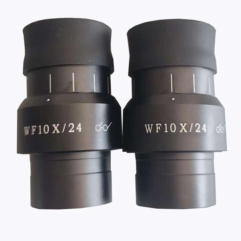 1 шт. 2 WF10X-24 мм WF10X WF10X/24 широкий полевой окуляр для бинокулярного тринокулярного