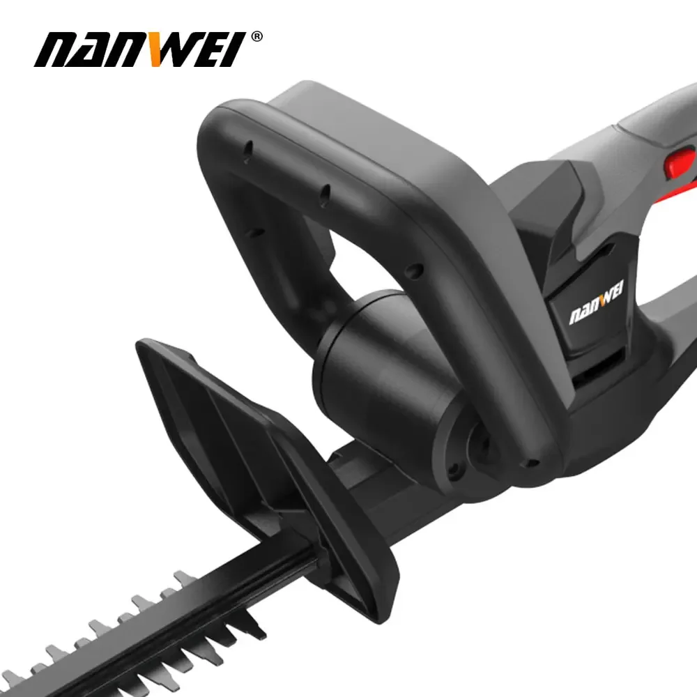 NANWEI триммер для живой изгороди сада с двойными лезвиями мощный садовый