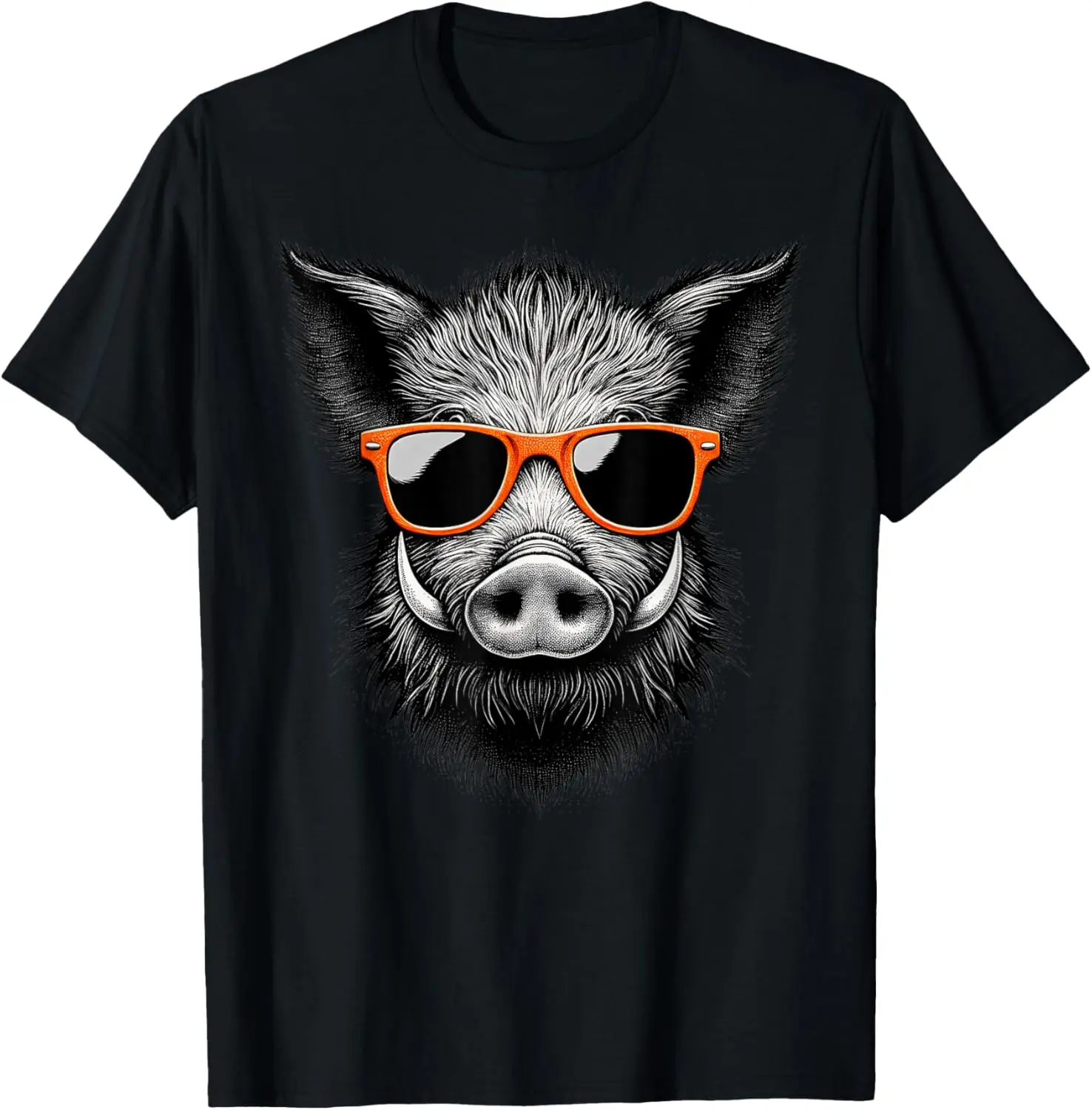 Футболка Cool Wild Boar Wearing Sunglasses Graphic Art
