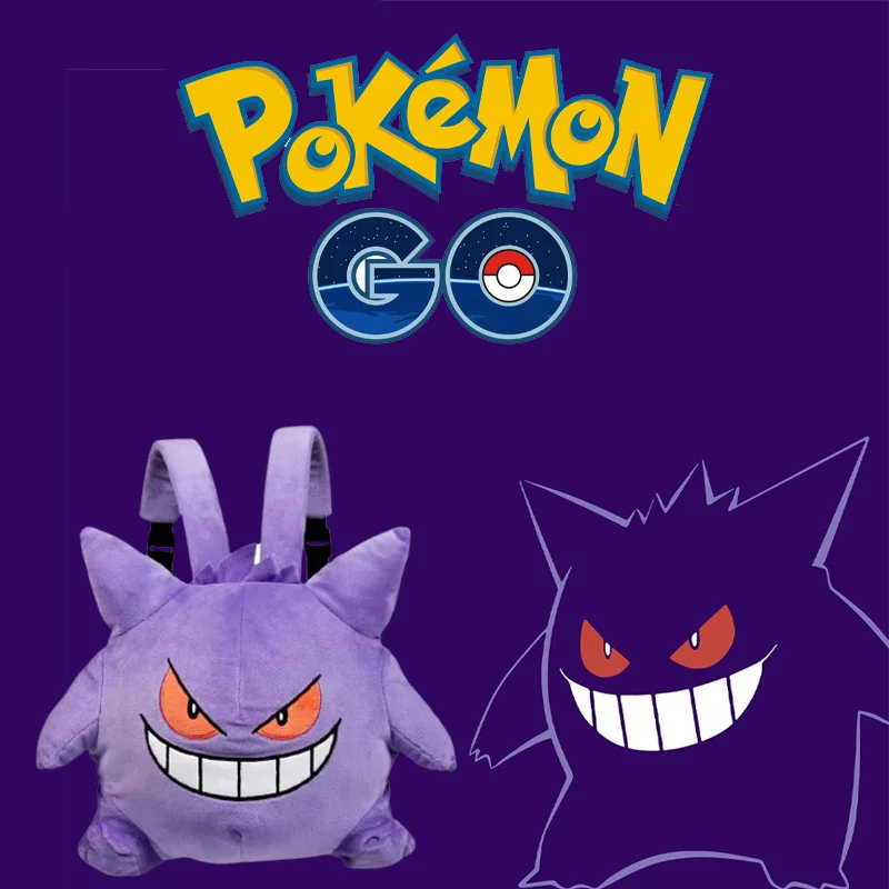 Рюкзак Pokemon Gengar для мужчин и женщин сумка хранения ключей кошелек монет детская