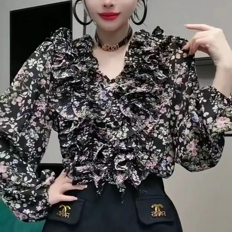 Рисунок 4 - Женская винтажная рубашка с принтом