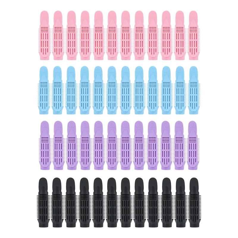 

12Pcs Volumizing Hair Root Clip Roller Wave Fluffy Hair Curler Clip Naturally Curly Hair Styling Tool Rollers