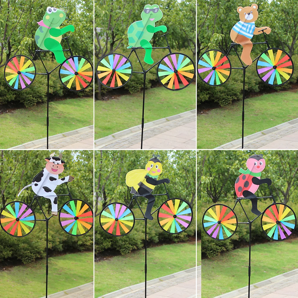 

Cartoon Animal Bee Wind Spinner Whirligig Decoration Decorations Garden Garden Decor Ornament Outdoor Brand New High Quality