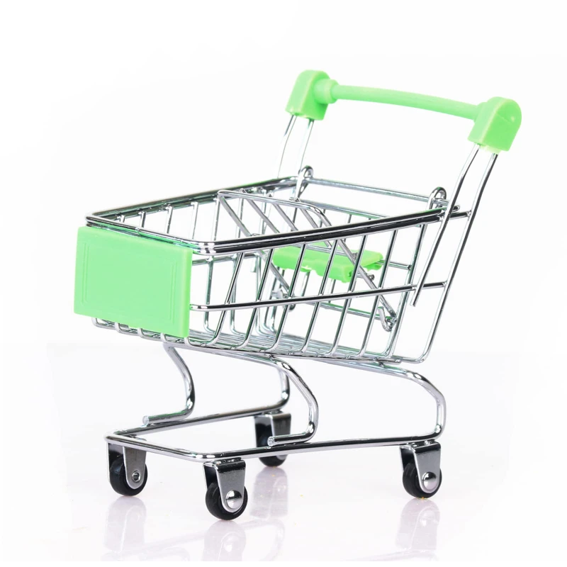 

Мини-тележка для покупок детская железная