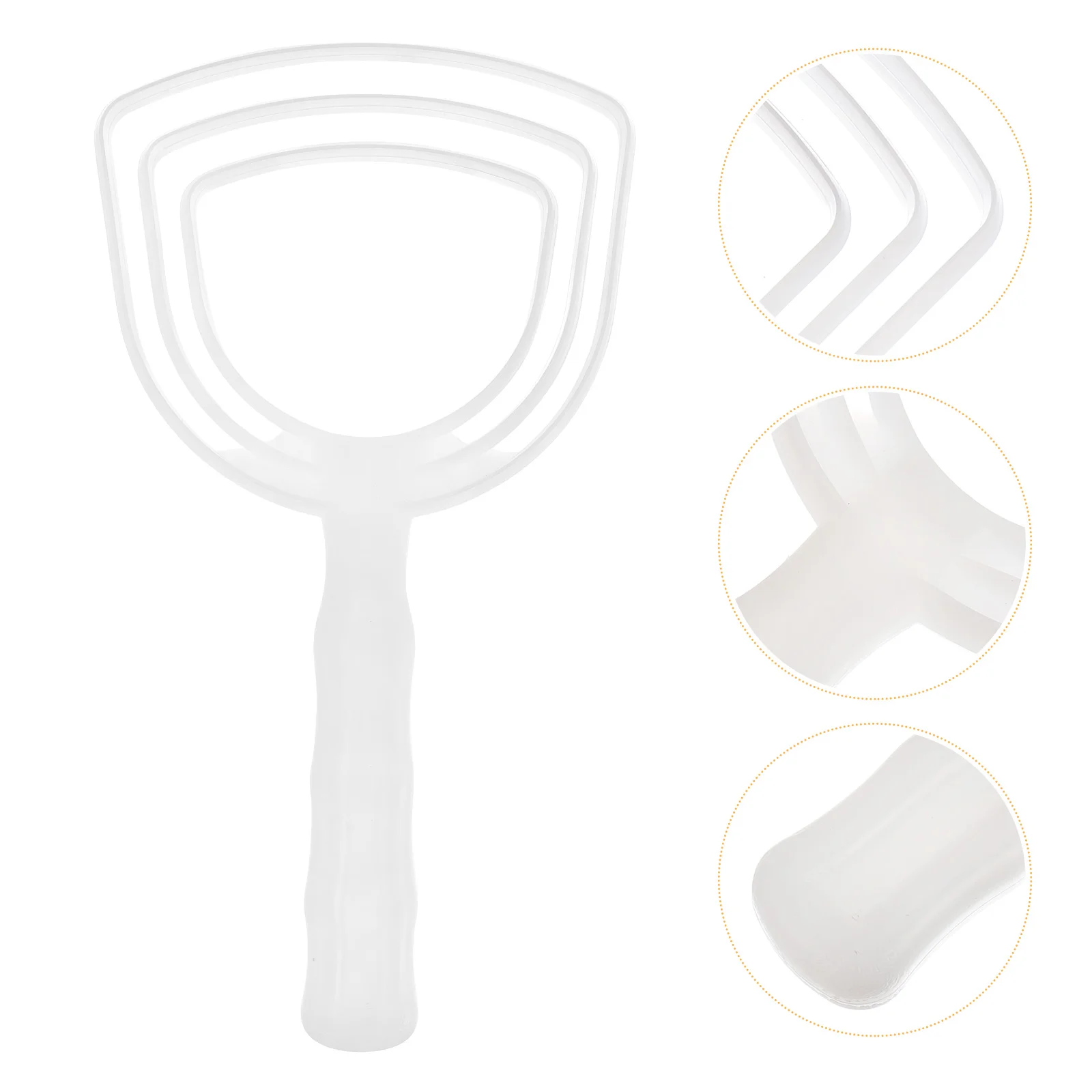 

4PCS Creative Durable Practical Portable Scale Scraper Scale Brush for Fish Cook Home