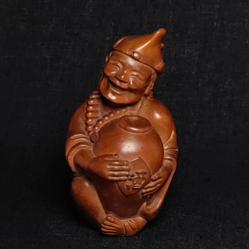 Статуя Будды Джигун из самшита