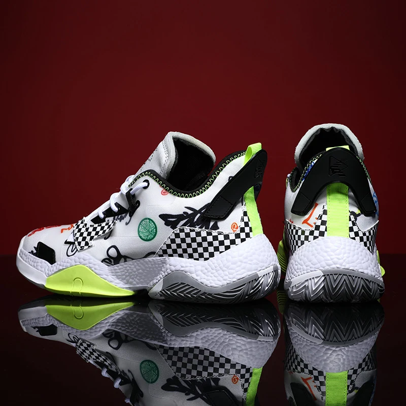 New Basketball Shoes Men Top Quality Basketball Sneakers Breathable Cushioning Sports Shoes Men Training Athletic Sneakers Women