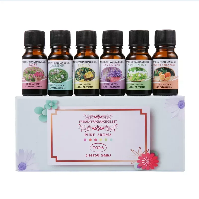 

10ml Fragrance Natural And Pure Premium Essential Oil Water-soluble Pack Set For Aroma diffuser