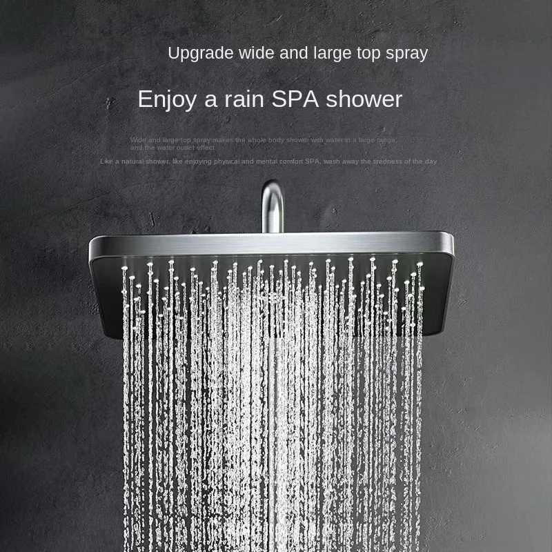 Дождевой душ бытовой универсальный набор цифровой дисплей постоянная