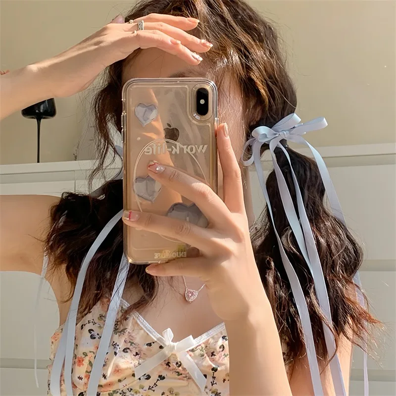 Заколки для волос с бантом 2 шт