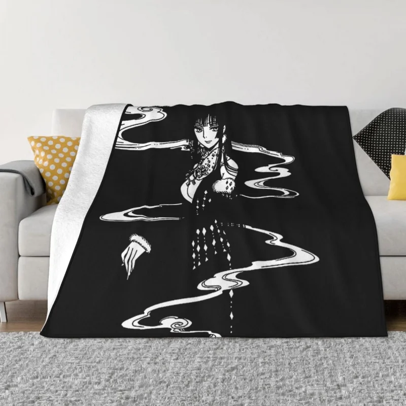 

XXXHOLIC IS YOUR MEETING Smoke Portable Home Bedspread Anime Blanket Flannel Decoration Smoke Portable.