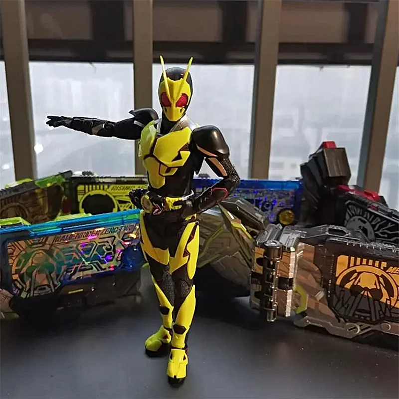 

15 см Bandai подлинный Shf Kamen Rider Zero-One рост бункер 50-я годовщина Ver. Украшения Аниме экшн-Фигурки игрушки подарок для детей