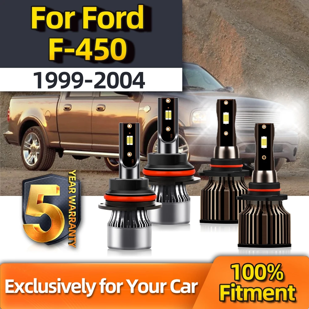 

Crossfox для Ford F-450 автомобильная лампа 120 Вт 6000K противотуманная фара 9145 лампы Combo High Low 9007 для 1999 2000 2001 2002 2003