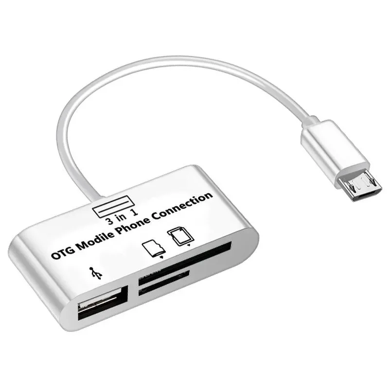 Type-C Adapter TF CF SD Memory Card Reader OTG Writer Compact Flash USB-C for IPad Pro Huawei for Macbook USB Type C Cardreader images - 6