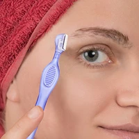 eyebrow razor eyebrow trimmer hair remover set women face razor eyebrow trimmers blades shaver for makeup cosmetic women