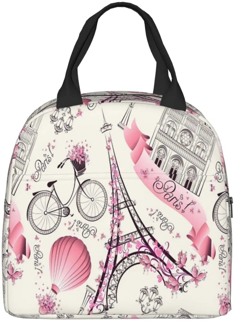 

Упаковочный Ланч-бокс «Парижская башня», изолированная сумка для еды, многоразовый мешок для закусок, пищевой контейнер для мальчиков, дево...