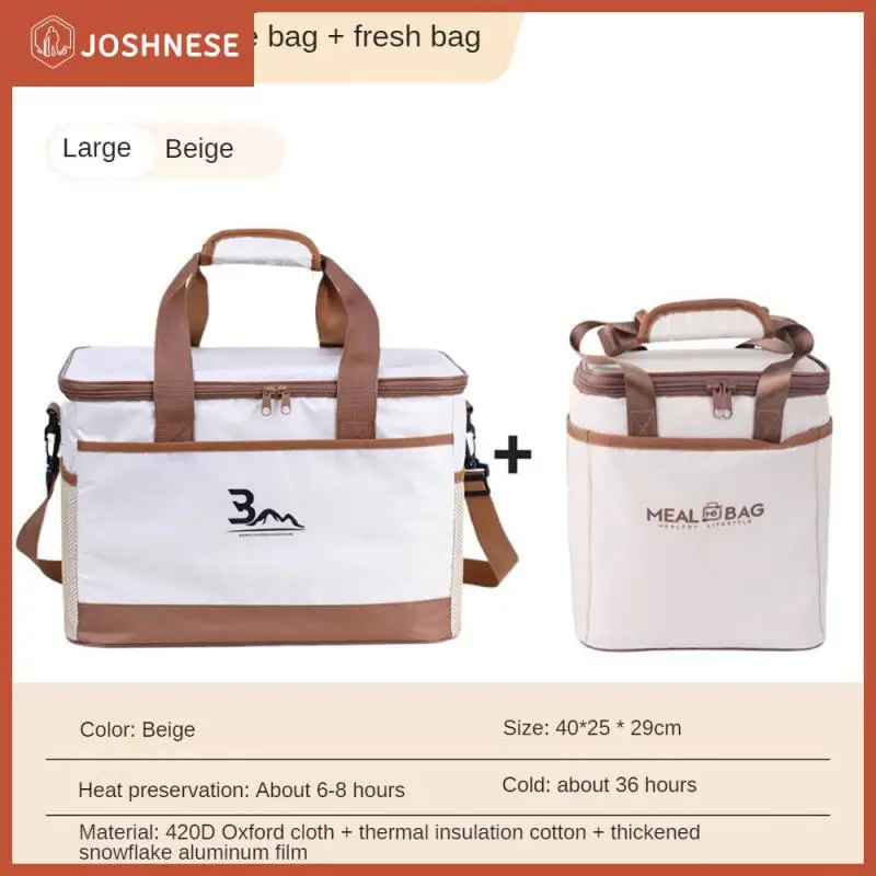 

Large Capacity Insulation Bag Blue Multi-color Optional Insulation Bags White Thicken And Increase Picnic Bag Storage Supplies