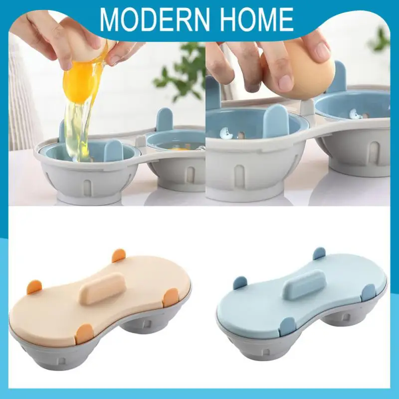 

Kitchen Accessories Steamed Box Non-toxic Two Steamed Egg Eggs Drainage Basket And Bowl Plastic High Temperature Kitchen Tools