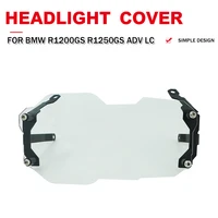motorcycle head light cover protection headlight guard for bmw r1200gs r1250gs adventure r 1200 gs lc adv r1250gsa acrylic