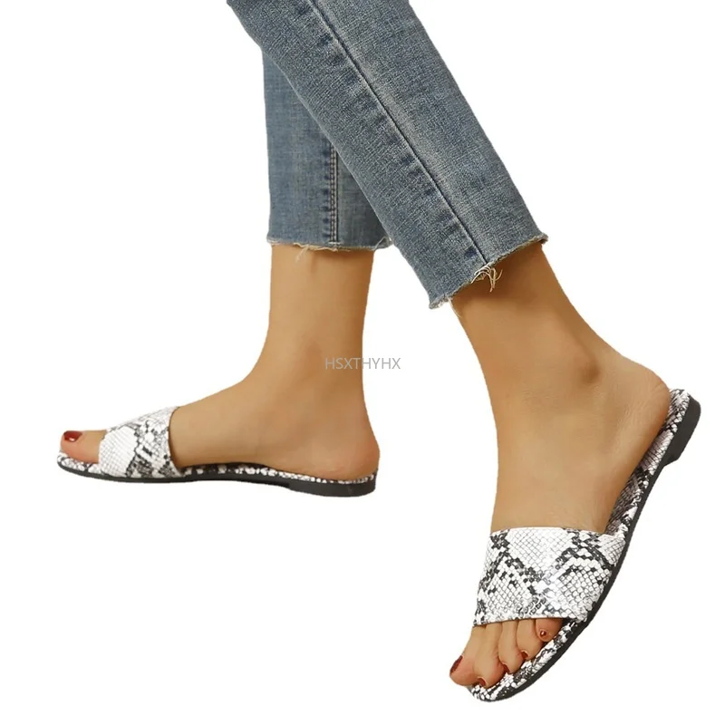 

Slippers Female Designer Ladies Flat Sandals New Flip-flops Peep-toe Summer Shoes Outdoor Fashion Slippers Holiday Gifts