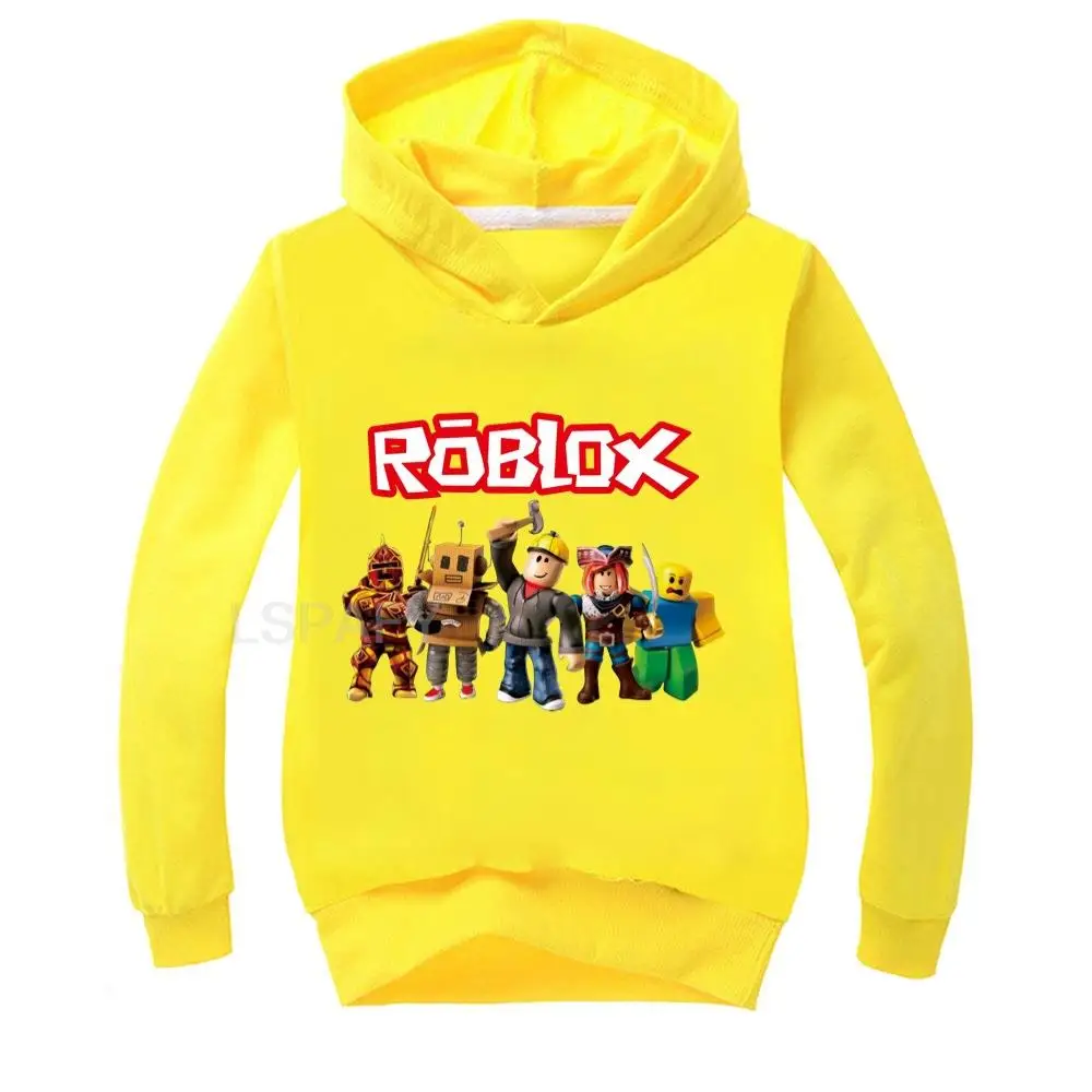 Фото Детский костюм ROBLOX, Весенняя толстовка для мальчиков, детская одежда, смешные толстовки для девочек-подростков, Детская толстовка №3