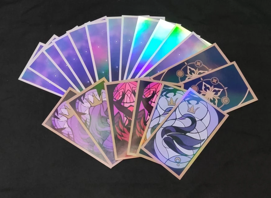 [Olmee] искусственный Черный лебедь Таро карточка Косплей Honkai звезда рельс реквизит