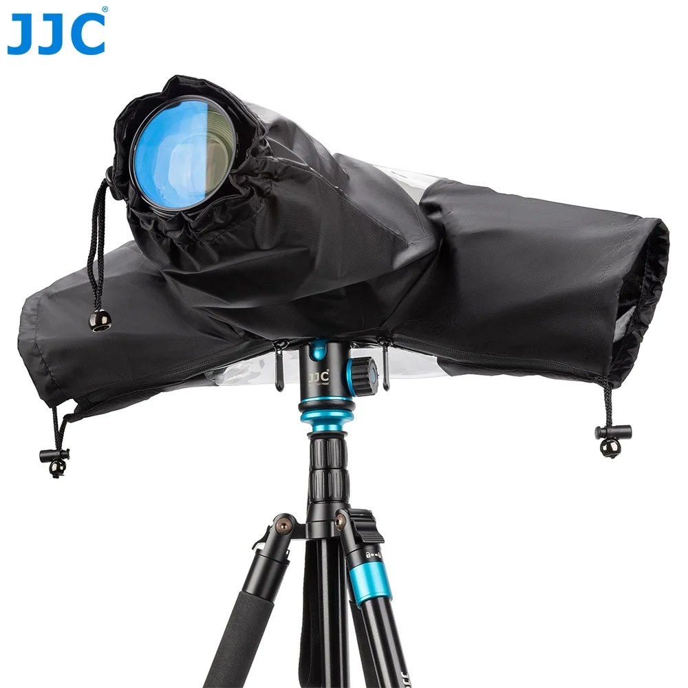 JJC Portable Camera Rain Cover Rain Shade Waterproof Raincoa