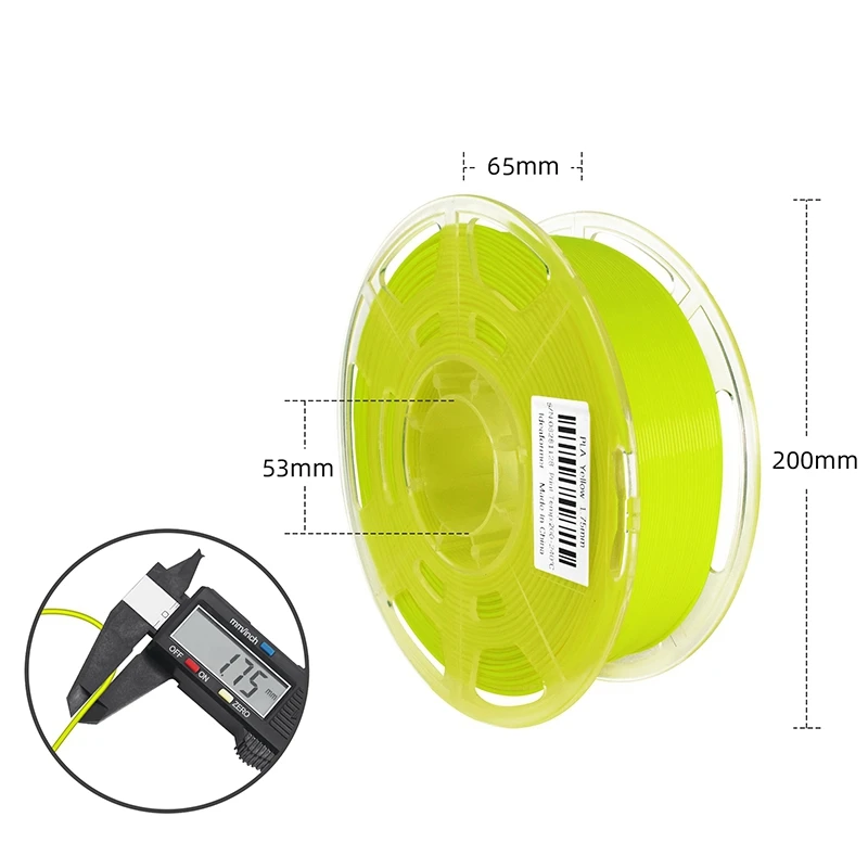 3D Printer Consumables PLA High Purity 1.75mm Printing Filament Translucent 1KG FDM Wire Blue | Компьютеры и офис