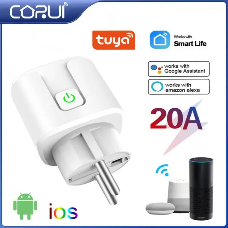 

Умная розетка с поддержкой Wi-Fi и Bluetooth, 20 А