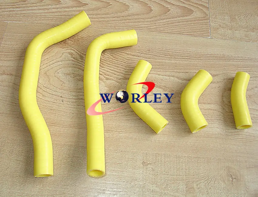 

For silicone radiator hose kit HONDA CRF450R CRF 450 R 2006 2007 2008 YELLOW