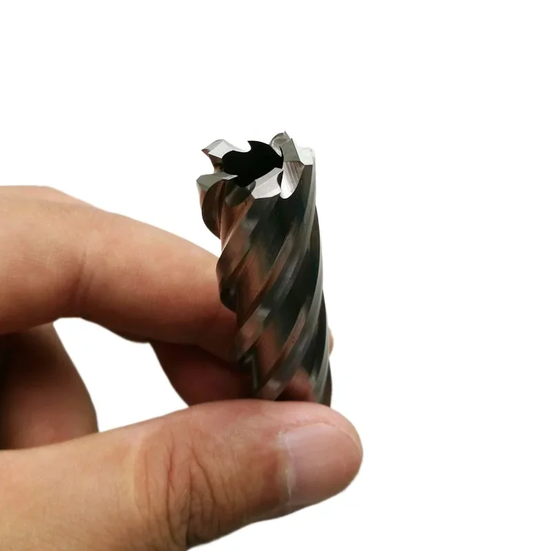 Кольцевой фрез из быстрорежущей стали диаметром 12–60 x 50 мм со сварным