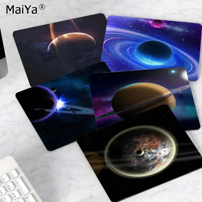 

MaiYa Boy Gift Pad Space Planet Stars System Durable Rubber Mouse Mat Pad Top Selling Wholesale Gaming Pad mouse