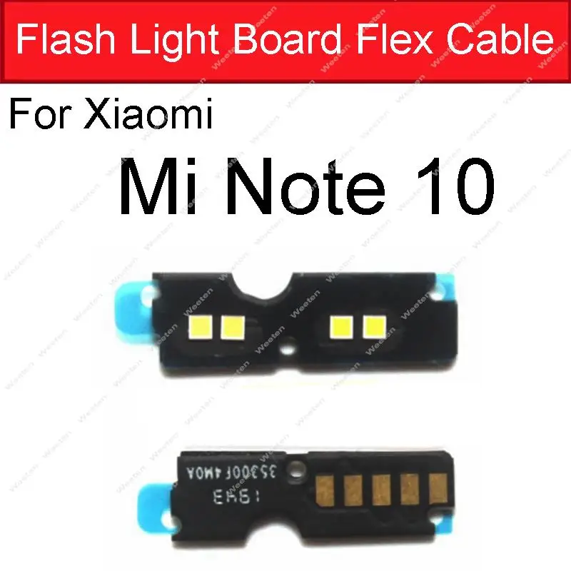 Фото Для Xiaomi Mi A2 6X 8 SE CC9 Note 10 Pro Mix 2 2s 3 Датчик фонарика Гибкий кабель Камера Вспышка Фонарик Лампа Ремонт платы №5